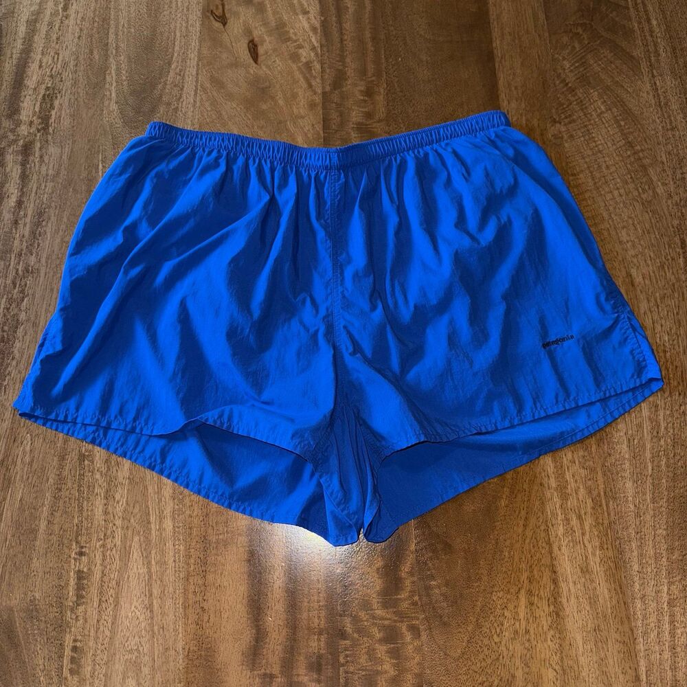 Patagonia Men’s Shorts L #57495 Royal Blue, 3″ Inseam, Drawcord + Liner